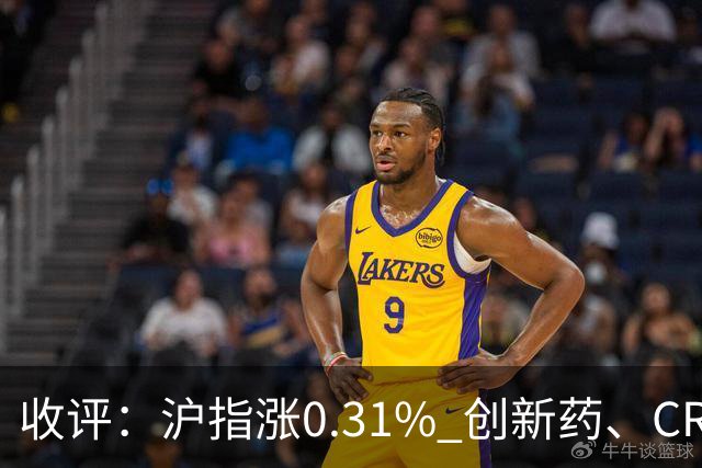 收评：沪指涨0.31% 创新药、CRO概念走强
