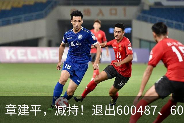 章建平，减持！退出600487、603618前10大股东！